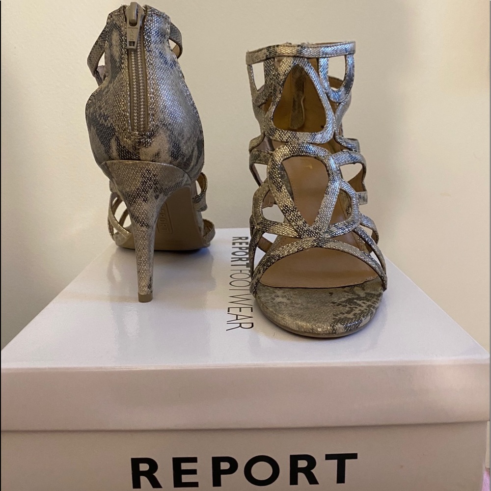 Snake Skin Heels